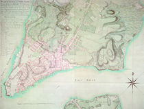 Plan of New York, 1776 von English School