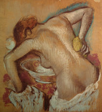 Woman at her toilet, c.1894 by Edgar Degas