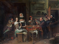 The Card Players von Jan Havicksz Steen