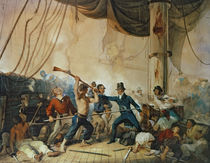The Melee on Board the Chesapeake by Anonymous