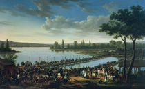 Napoleon before the Battle of Wagram von Jacques Francois Joseph Swebach