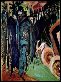 Friedrichstrasse, 1914 von Ernst Ludwig Kirchner