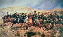 Charge of the Light Brigade by Richard Caton II Woodville