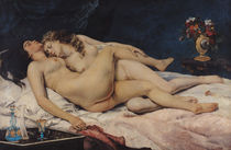Le Sommeil, 1866 by Gustave Courbet