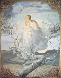 The Angel of Life, 1894 von Giovanni Segantini