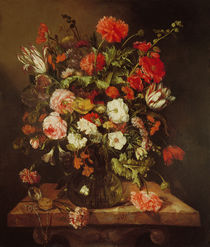 Still Life with Flowers by Abraham Hendricksz van Beyeren