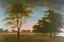 Osterley House and Park at Evening von William Hannan