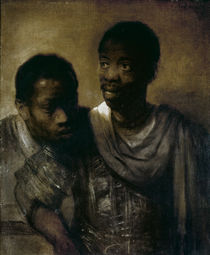 Two Negroes, 1661 by Rembrandt Harmenszoon van Rijn