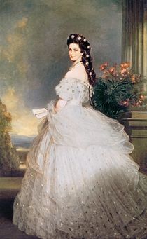 Elizabeth , Empress of Austria von Franz Xaver Winterhalter