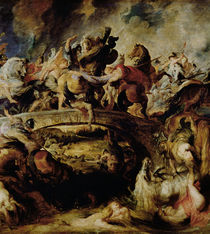 Battle of the Amazons and Greeks by Peter Paul Rubens