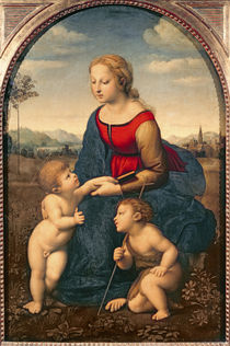 La Belle Jardiniere, 1507 by Raphael