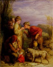 Giving a bite by William Mulready