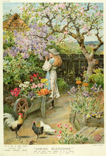 Spring Blossoms, from the Pears Annual by William Stephen Coleman