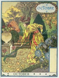 October von Eugene Grasset