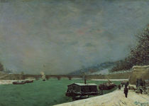 The Seine at the Pont d'Iena by Paul Gauguin