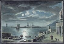 The Harbour and the Cobb, Lyme Regis von Copplestone Warre Bamfylde