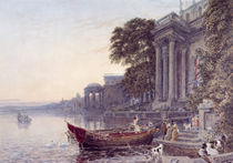 The Landing Stage by George the Younger Barret