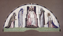 Christ Enthroned with Saints Peter by Robert Anning Bell