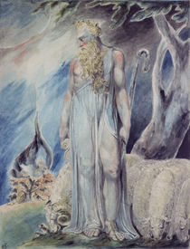 Moses and the Burning Bush by William Blake