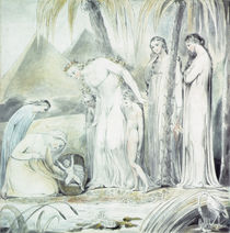 The compassion of Pharaoh's Daughter or The Finding of Moses by William Blake
