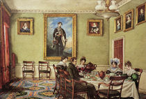 Dining room at Langton Hall by Mary Ellen Best