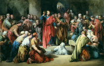 The Raising of Lazarus von George Cattermole