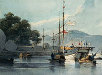 Shipping on a Chinese River by George Chinnery