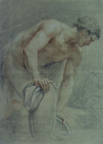Figure of a Warrior, partly draped von Giovanni Battista Cipriani