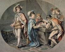 The Jealousy of Darnley by Giovanni Battista Cipriani