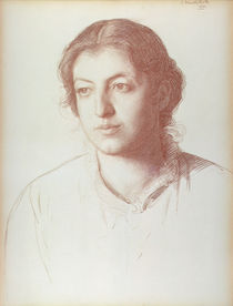 Portrait of Euterpe Ionides by Joseph Benwell Clark
