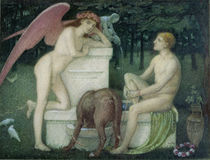 Eros and Ganymede by Alfred Sacheverell Coke