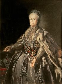 Catherine the Great, 1793 by Johann Baptist I Lampi