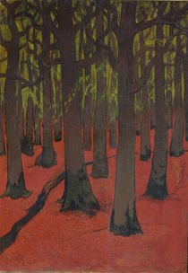 The Forest with Red Earth, c.1891 von Georges Lacombe