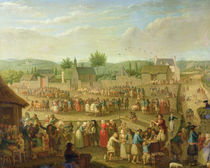 The Fair at Quimper, 1810 von Olivier Perrin