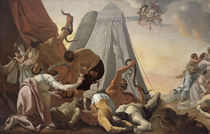 Israelites Afflicted with the Brazen Serpent von Simon Vouet