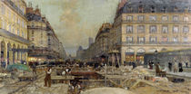 The Construction of the Metro by Luigi Loir