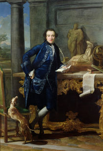 Portrait of Charles John Crowle of Crowle Park von Pompeo Girolamo Batoni