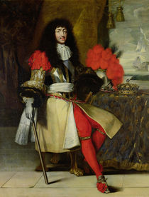 Seated Portrait of Louis XIV after 1670 by French School