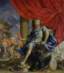 Louis XIV as Jupiter Conquering the Fronde von Charles Poerson