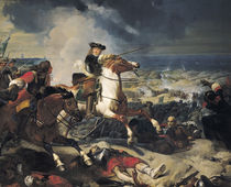 Battle of the Dunes, 14th June 1658 by Charles-Philippe Lariviere