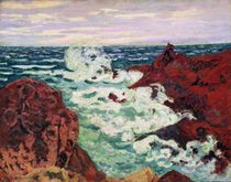 Storm at Agay, 1895 von Jean Baptiste Armand Guillaumin