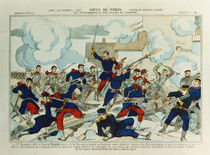General Ducrot at the Battle of Champigny von French School