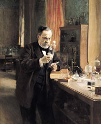 Louis Pasteur in his Laboratory von Albert Gustaf Aristides Edelfelt