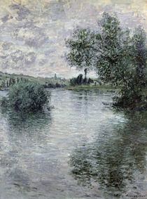 The Seine at Vetheuil, 1879 by Claude Monet