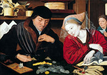The Tax Collector by Marinus van Roejmerswaelen