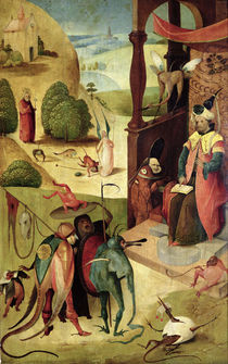 St.James and the Magician von Hieronymus Bosch