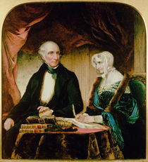 Portrait of William and Mary Wordsworth by Margaret Gillies