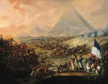 Battle of Pyramids, 21 July 1798 by Francois Louis Joseph Watteau