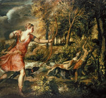 The Death of Actaeon, c.1565 by Titian