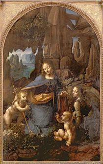The Virgin of the Rocks , c.1508 von Leonardo Da Vinci